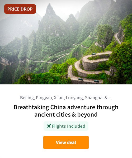 Breathtaking China adventure through ancient cities &amp; beyond