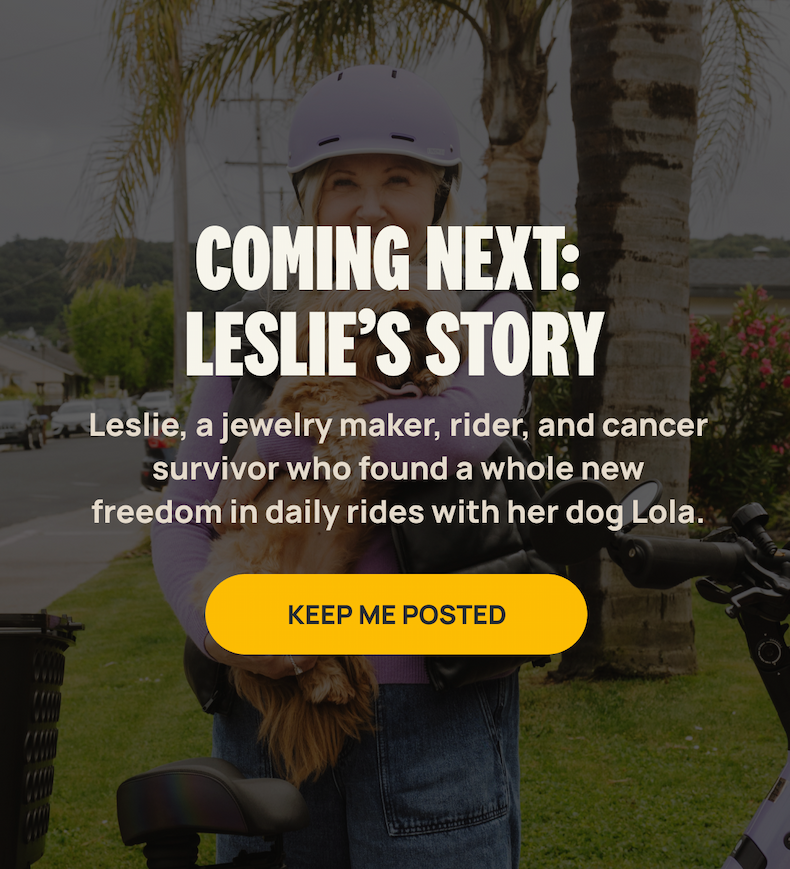 COMING NEXT:LESLIE'S STORY