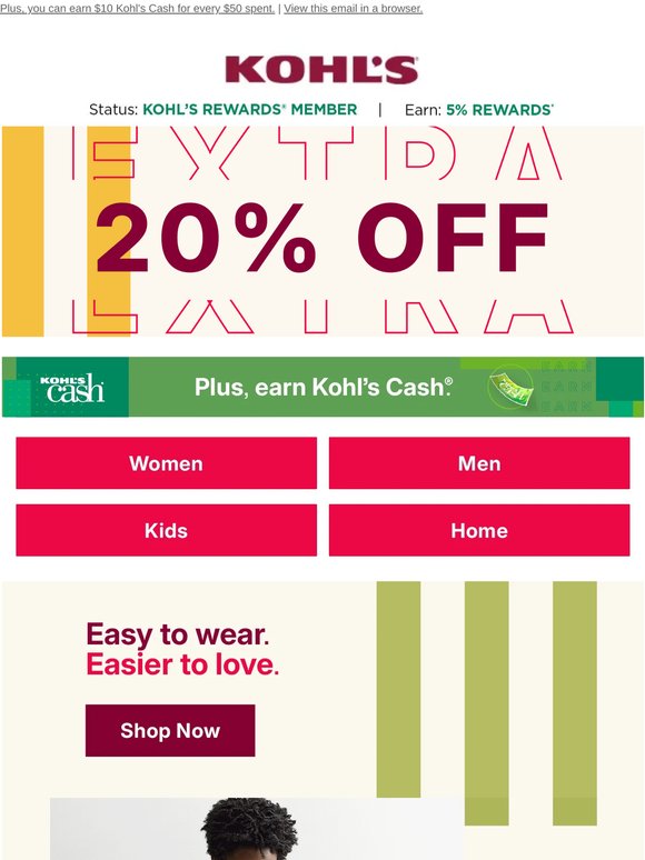 Take 20% off vacation styles for your next getaway 🤩