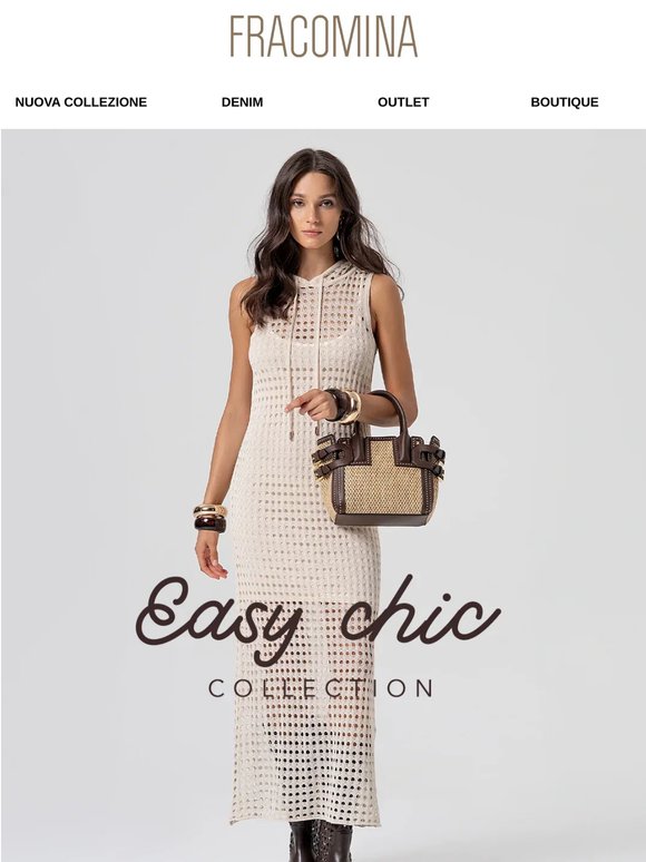 Scopri la collezione Easy Chic firmata Fracomina