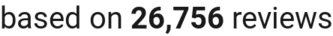 number of reviews