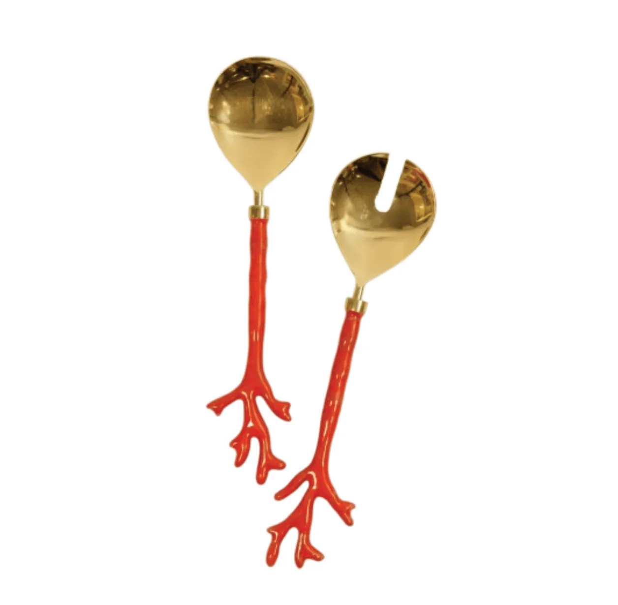 Image of Coral Serving Spoons - Set of 2