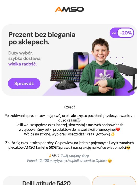 Cześć 👋 Szukasz prezentów? Są na wyciągnięcie ręki!😍