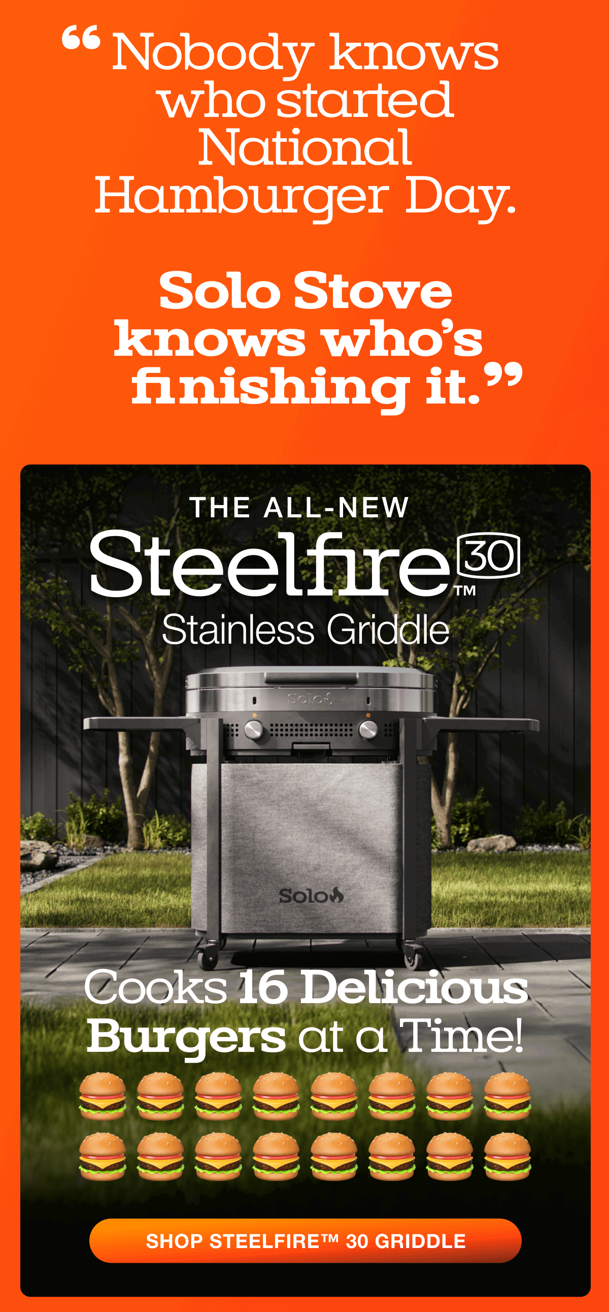 Shop Steelfire 30 Stainless Griddle