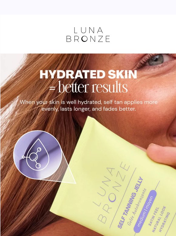 The secret to your best glow 🤫