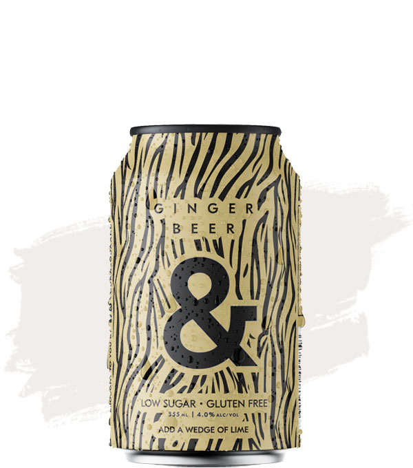 Image of Ampersand Ginger Beer & Low Suger Gluten Free - 16 Pack