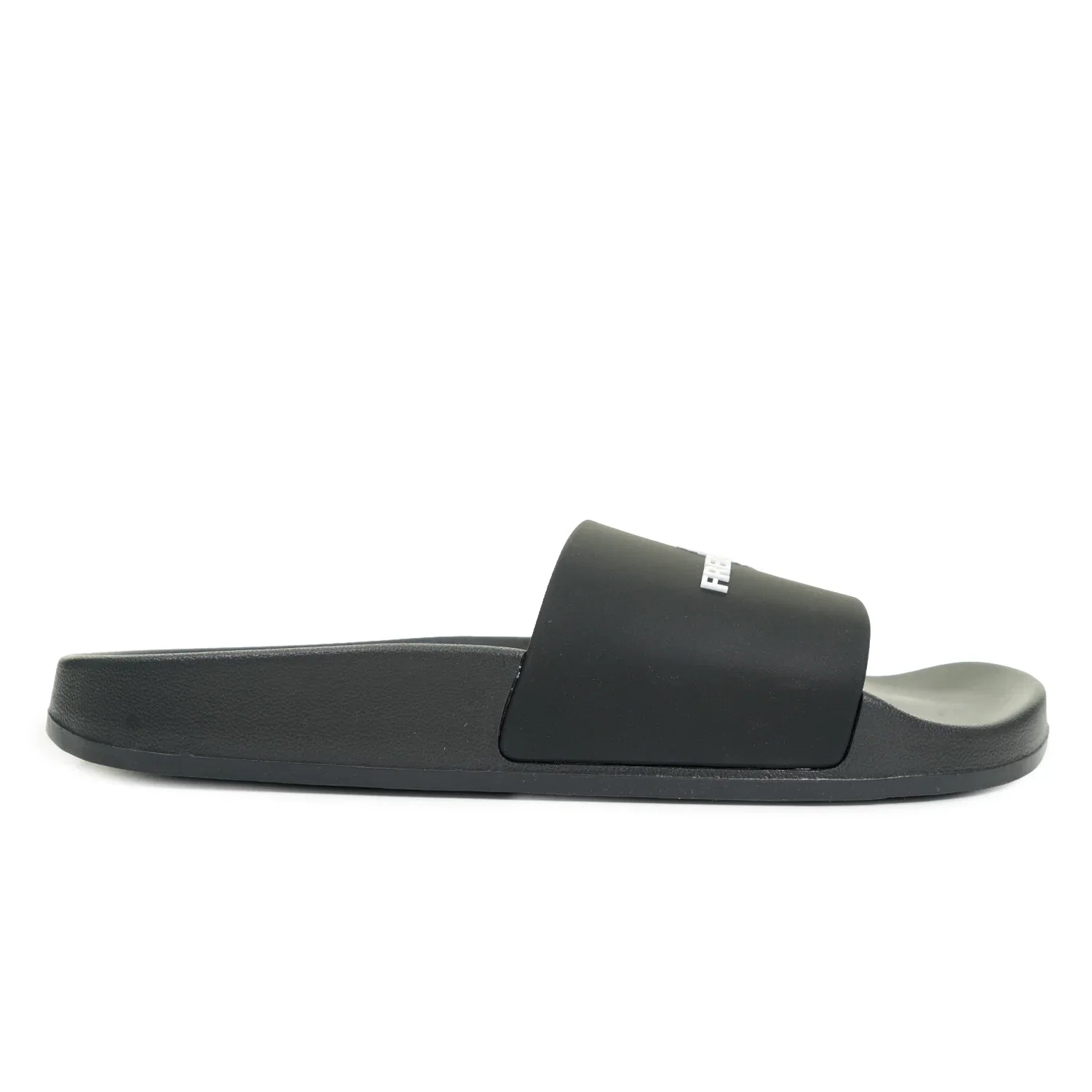 Image of FRED PERRY<br>Branded Slider Black