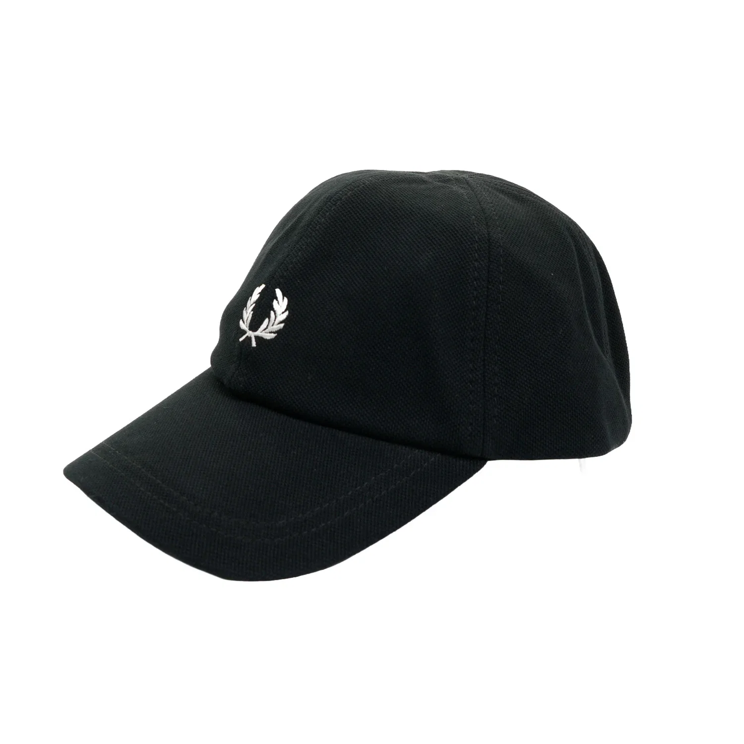 Image of FRED PERRY<br>Pique Classic Cap 843 Black