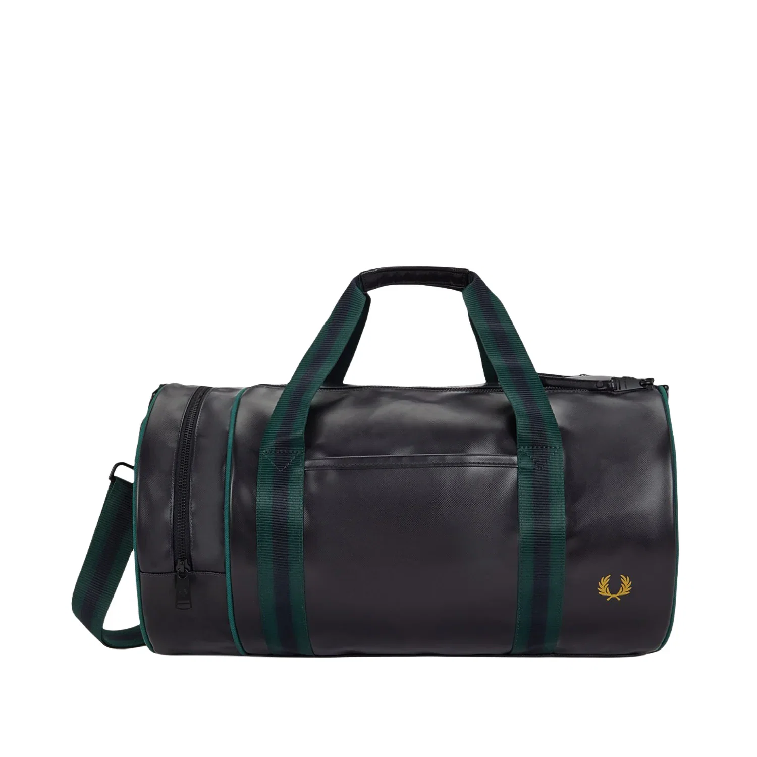 Image of FRED PERRY<br>Classic Barrel Bag Navy Grassroots