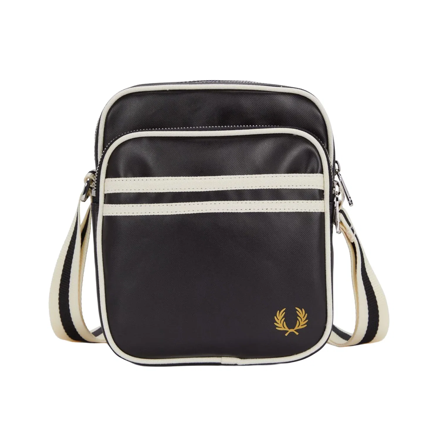 Image of FRED PERRY<br>Classic Side Bag Black