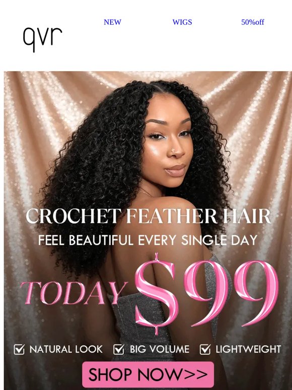 Wake Up Beautiful Every Day — Crochet Hair From $99