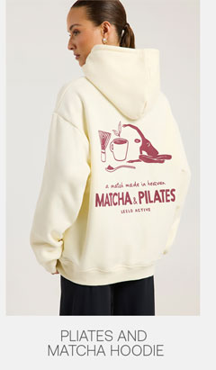Pilates And Matcha Hoodie