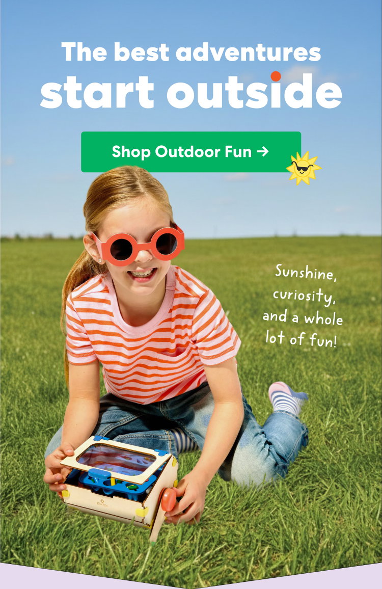 The best adventures start outside. Shop outdoor fun