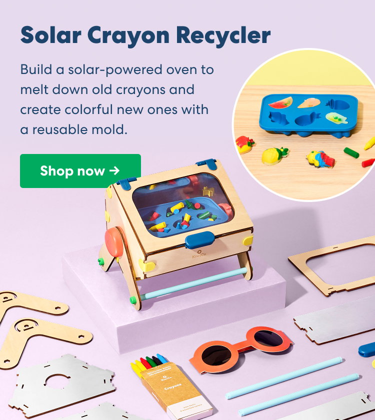 Solar Crayon Recycler: Build a solar-powered oven to melt down old crayons and create colorful new ones with a reusable mold.