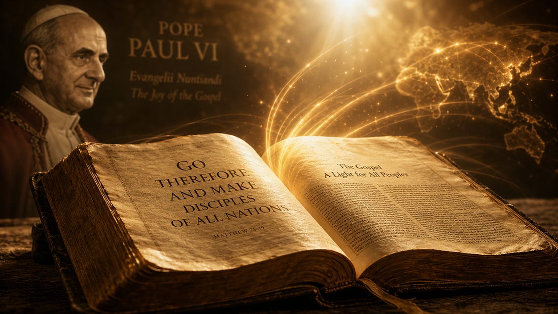 The Heart of Evangelization: What Paul VI Taught About Sharing the Gospel The Heart of Evangelization: What Paul VI Taught About Sharing the Gospel