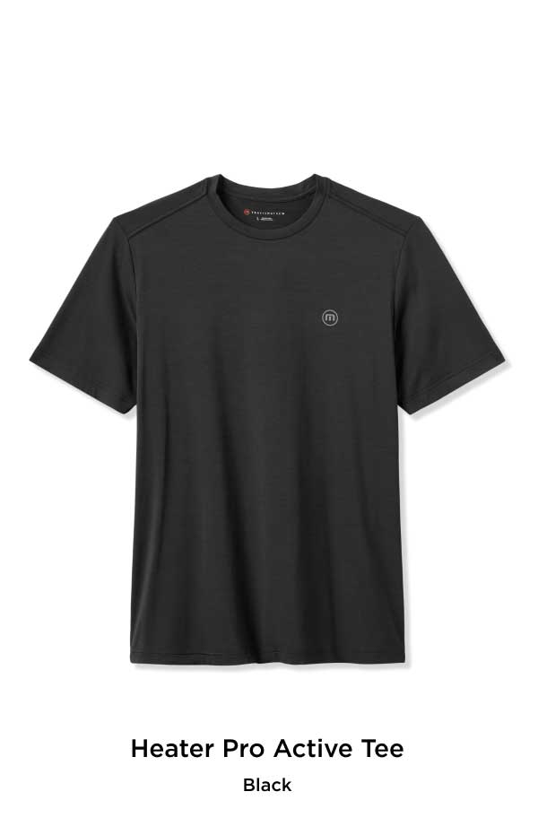 Heater Pro Active Tee - Black 