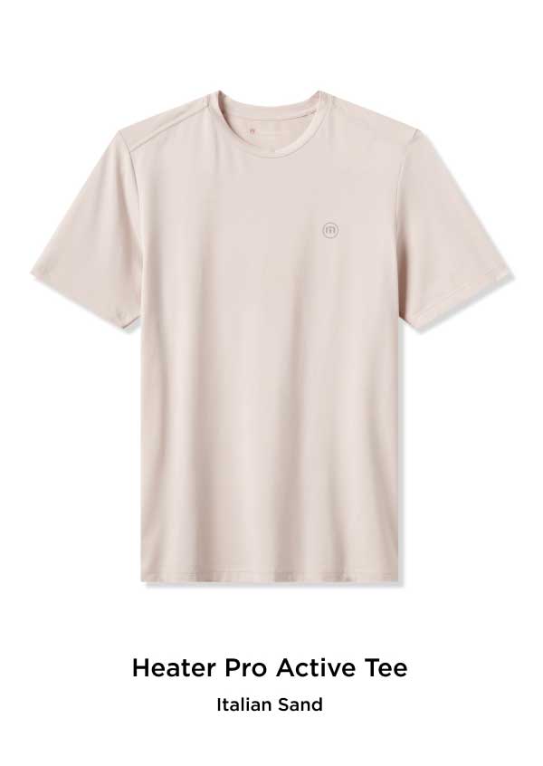 Heater Pro Active Tee - Italian Sand