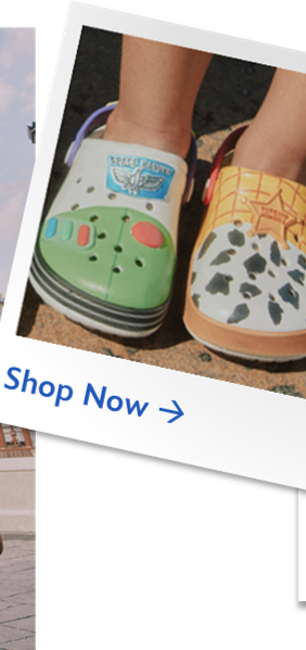 Multi bright Toy Story Clogs