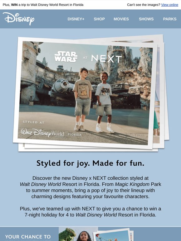 ✨Discover the new Disney x NEXT collection