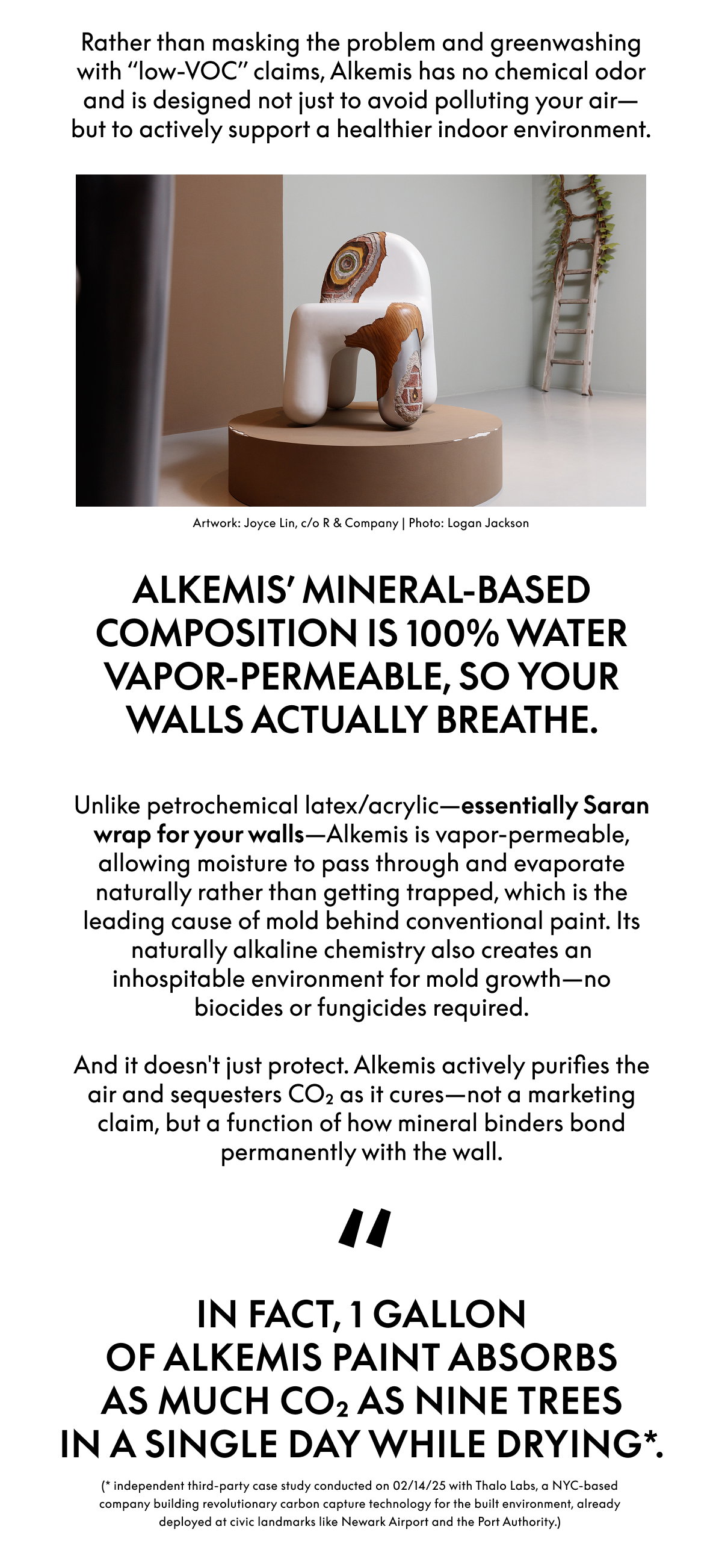 Alkemis Absorbs CO2