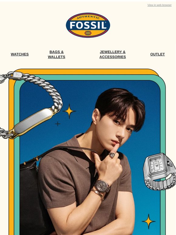 A Fossil look inspired By L