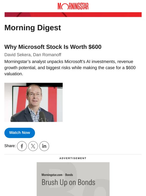 Why Microsoft Stock Is Worth $600