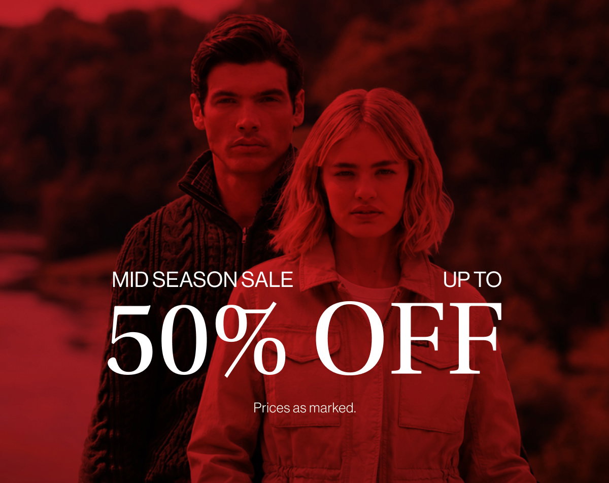 Mid Season Sale | Up to 50% Off