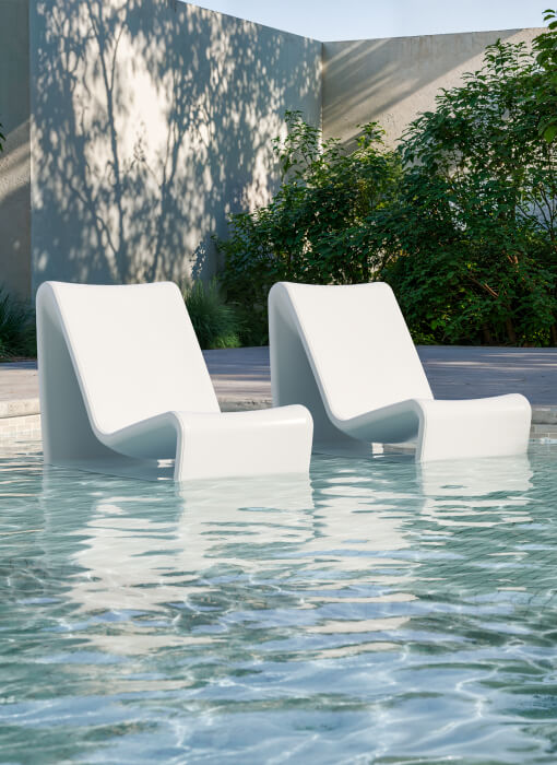 Loop Outdoor Lounge Chair by Tupelo Goods