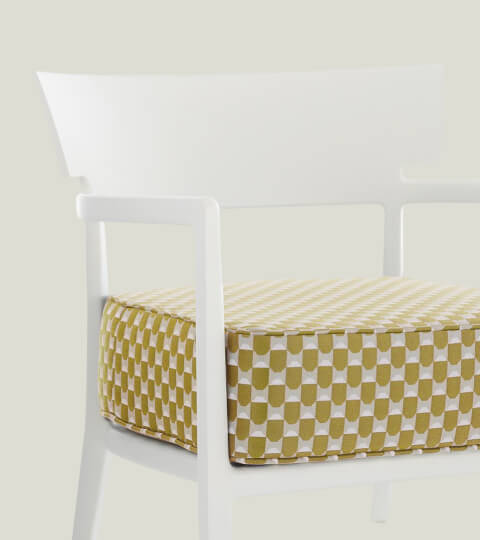 Cara Outdoor Liberty Chair by Kartell