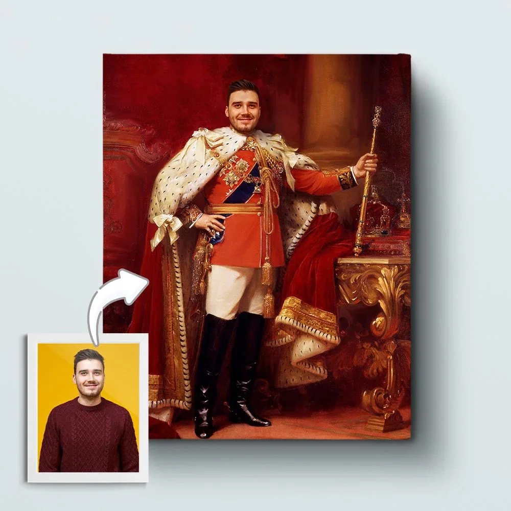 Image of The King Custom Portrait