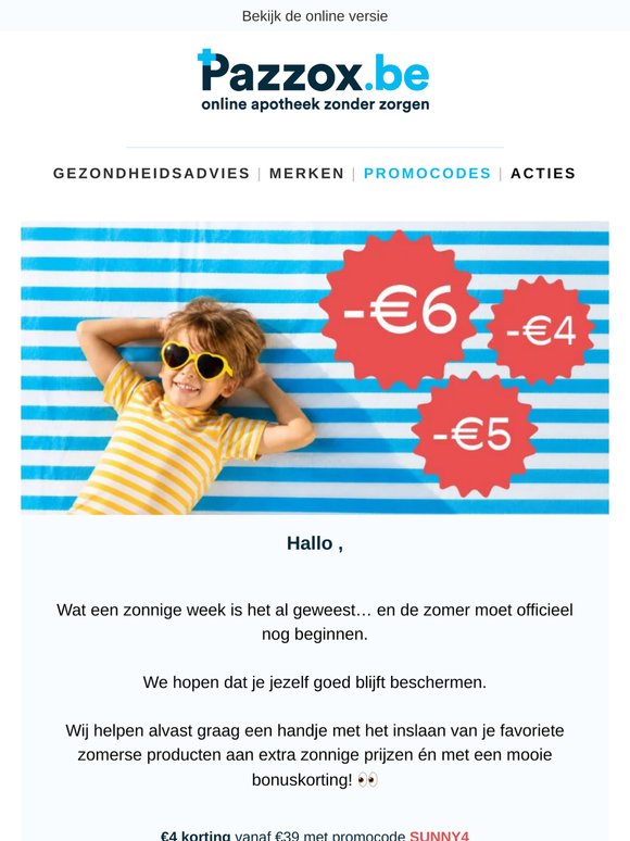 ☀️ Deze extra zonnige prijzen wachten op jou