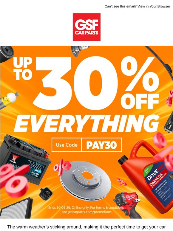 ☀️ Big Payday Savings Across the Site