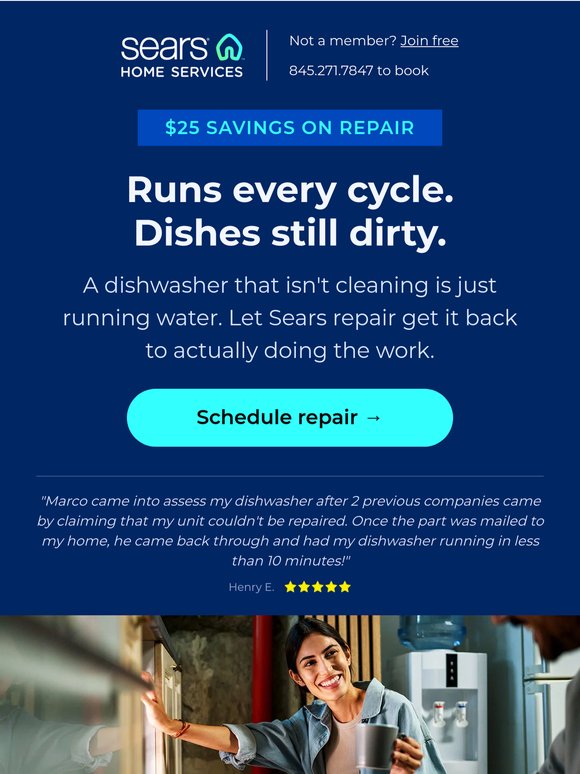 Running but not cleaning?