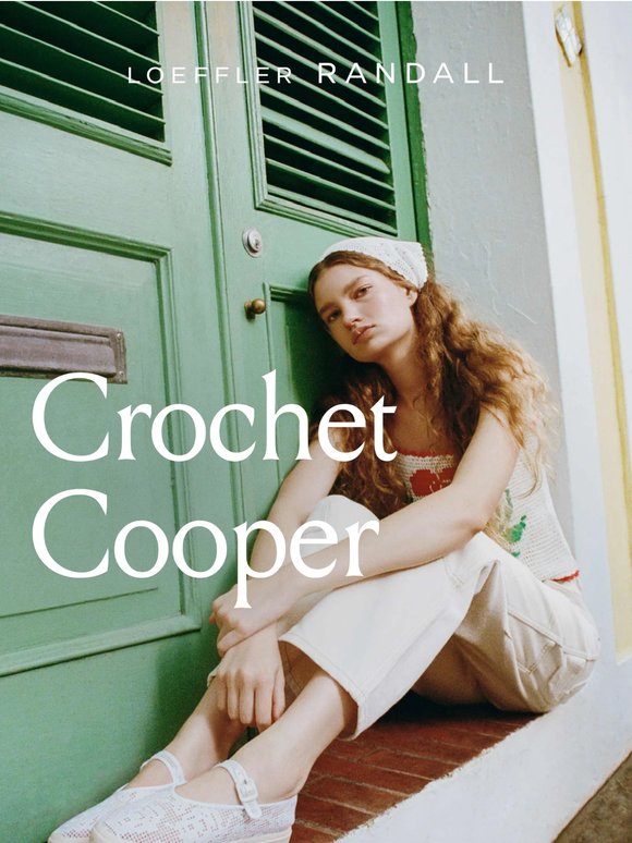 Mary Jane Meets Sneaker Meets Crochet