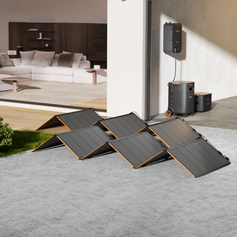 Photos of solar panels