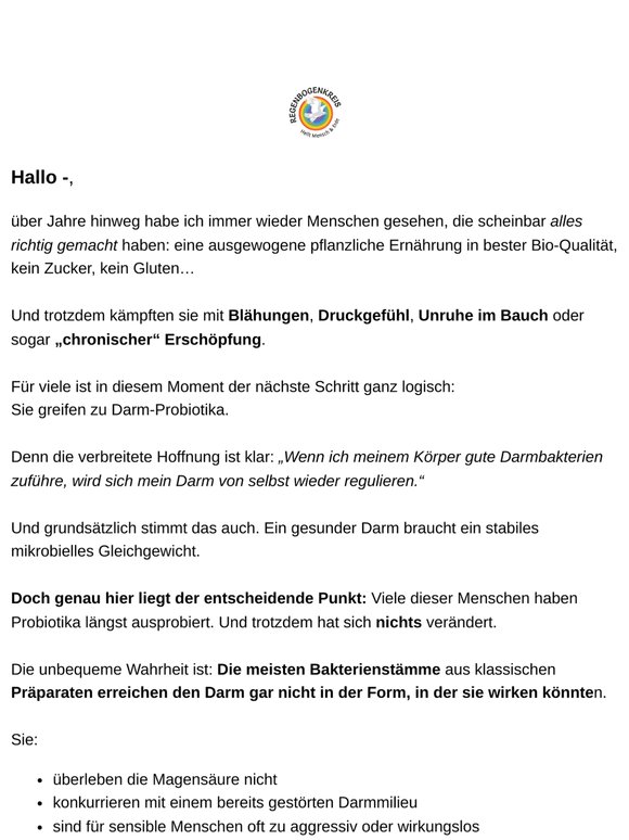 Dein Weg zum Darmglück