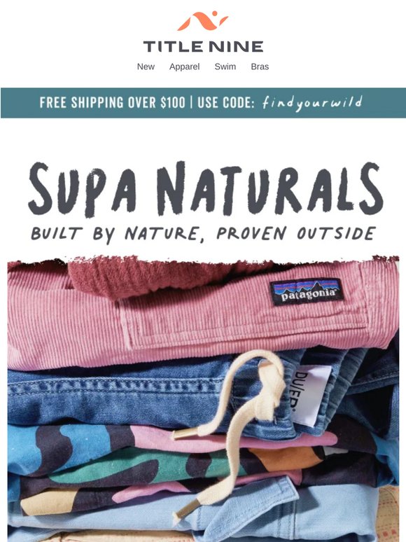 Natural fibers that go all summer long 🌿☀️