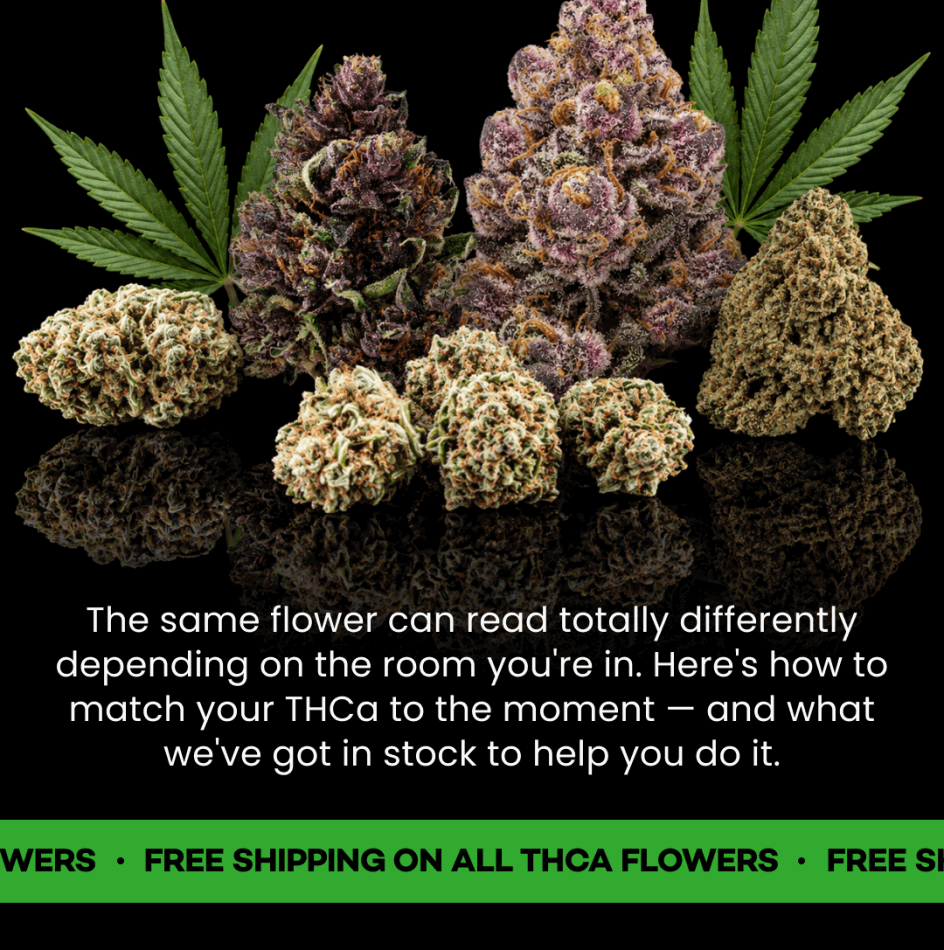 Free Shipping on all THCa Flowers