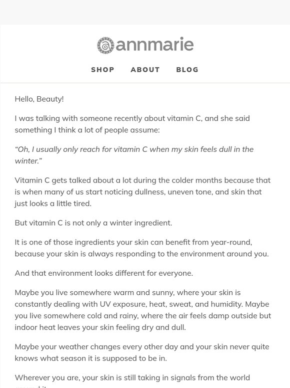 Ends TODAY: 25% off & Free $90 Vitamin C Elixir