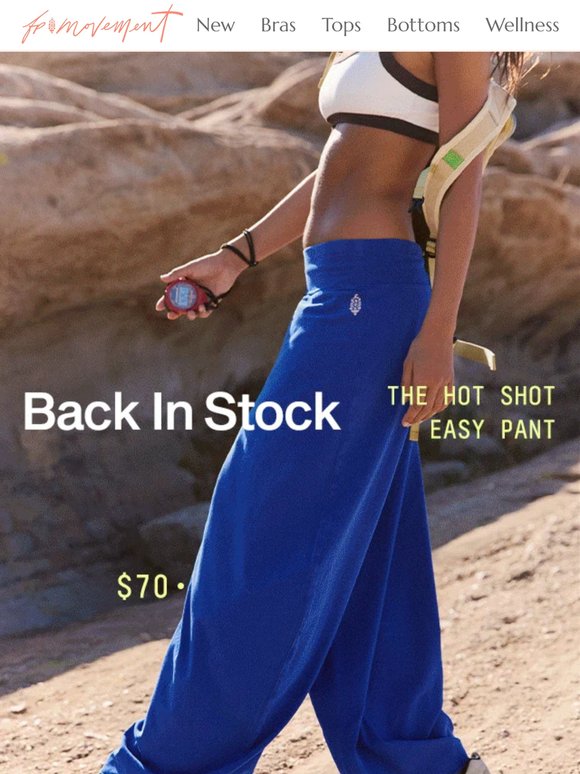 BACK IN STOCK: Hot Shot Easy Pant