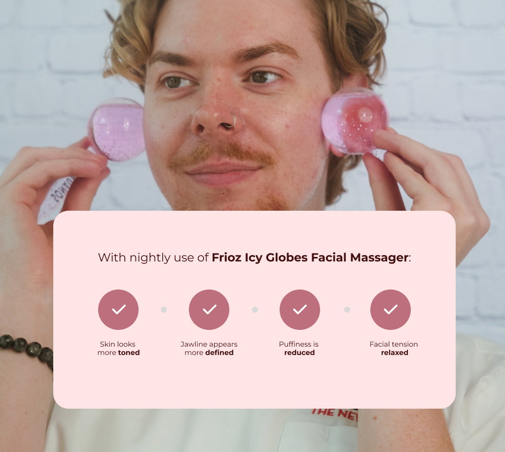 Frioz Icy Globes Facial Massager