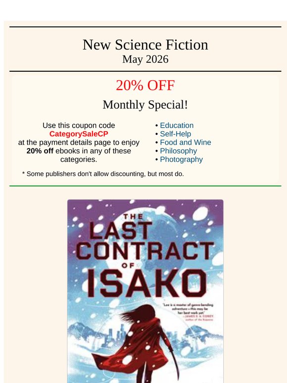 New Science Fiction: The Last Contract of Isako