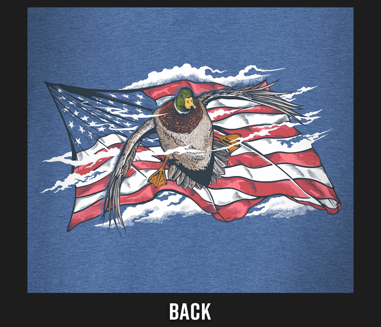 Image: Back Design of May Shirt of The Month