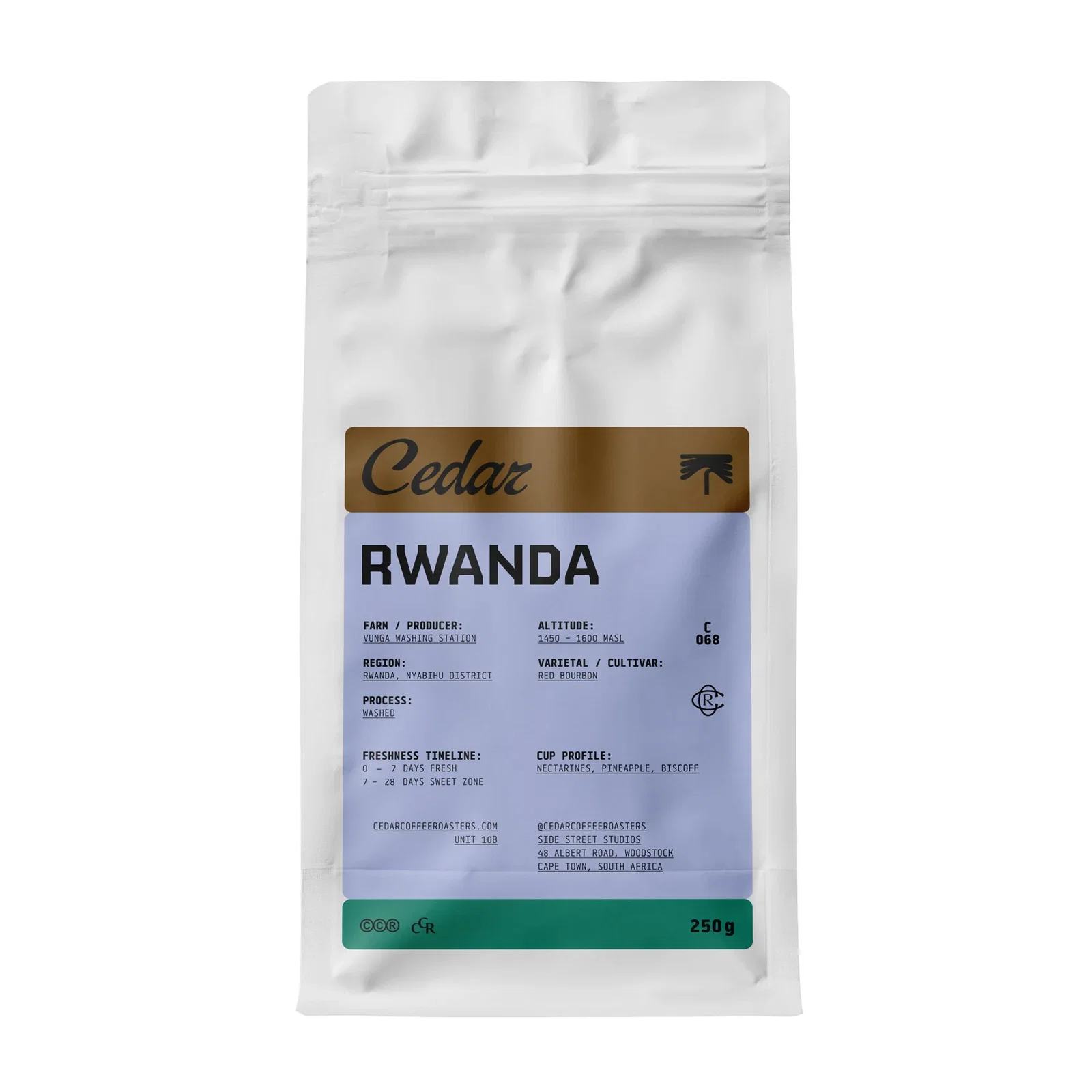 Rwanda Vunga Washed