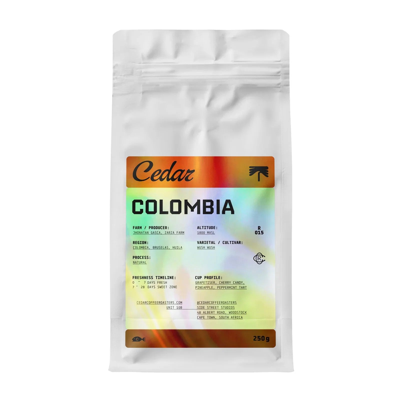 Colombia Zarza Anaerobic Natural