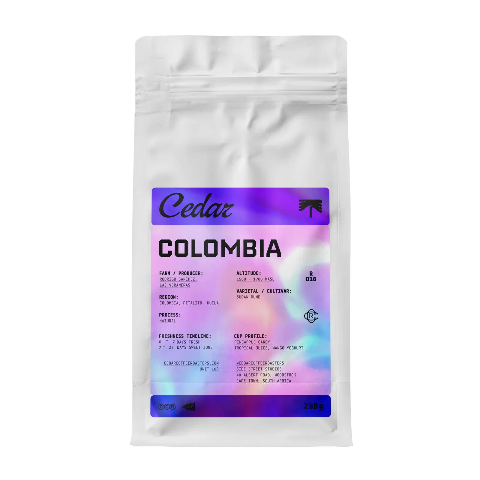 Colombia Las Veraneras Natural