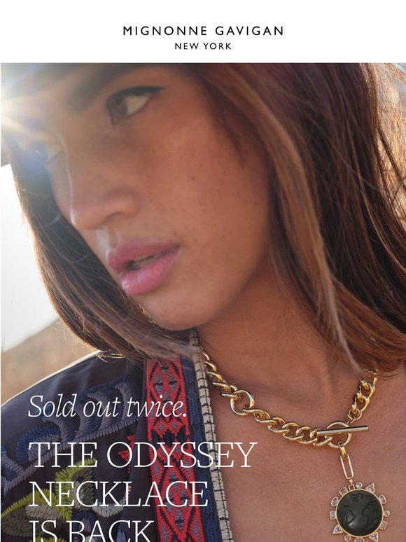 The Odyssey Necklace is back (for now)