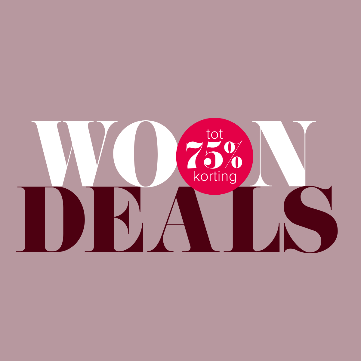 Het is de laatste week van de vtwonen Woondeals. Shop je favoriete woonitems met een korting tot wel 75%.