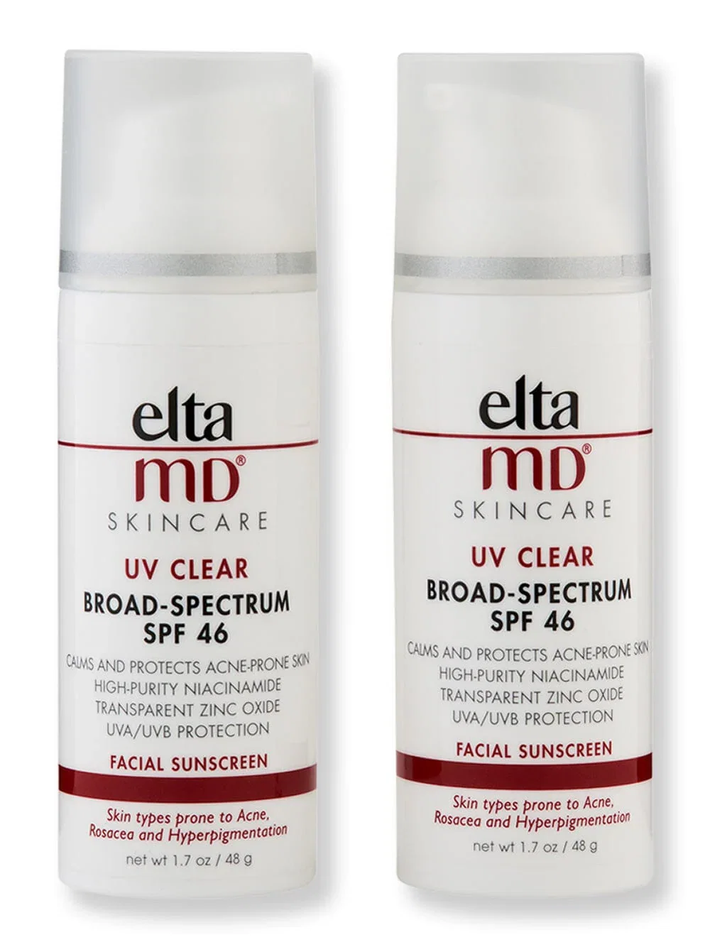 Image of EltaMD UV Clear Broad-Spectrum SPF 46 2 ct