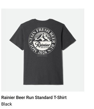 RAINER BEER RUN STANDARD T-SHIRT